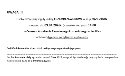 Zdjęcie do UWAGA !!!
