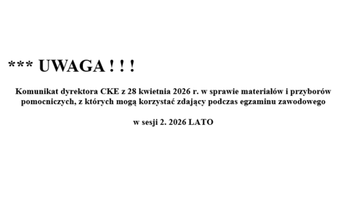 Zdjęcie do *** UWAGA ! ! !