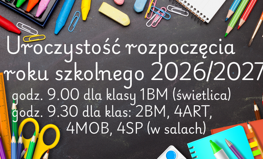 Zdjęcie do ROZPOCZĘCIE ROKU