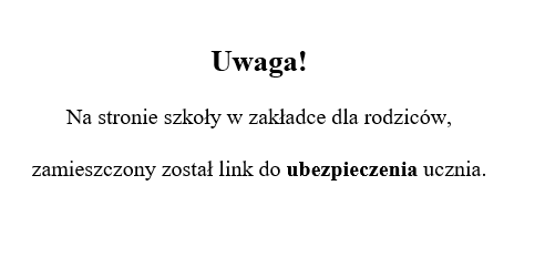 Zdjęcie do Ubezpieczenie 2026/2027