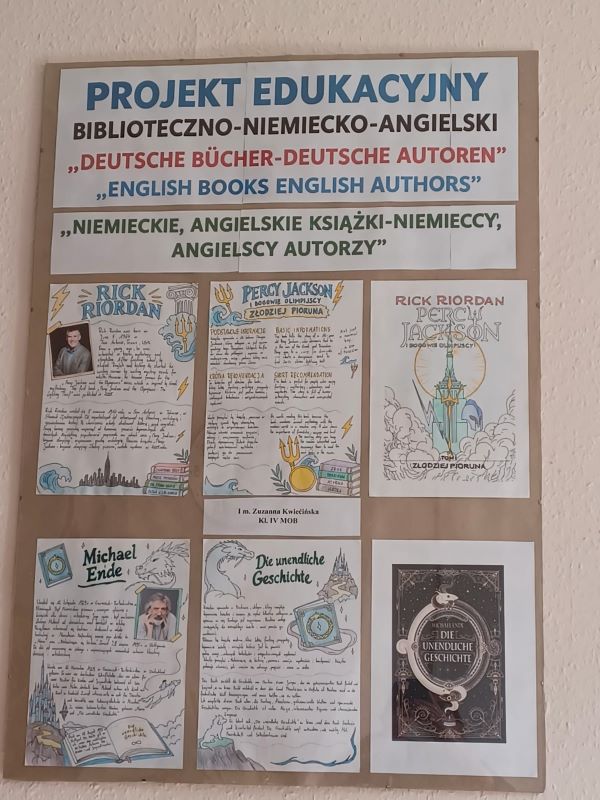Wyniki projektu biblioteczno-językowego w CKZI w Lublińcu