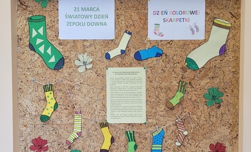 Zdjęcie do Dzień Kolorowej Skarpetki w naszej szkole