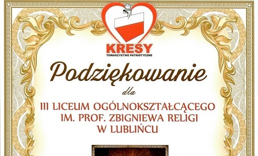 Zdjęcie do Podziękowanie